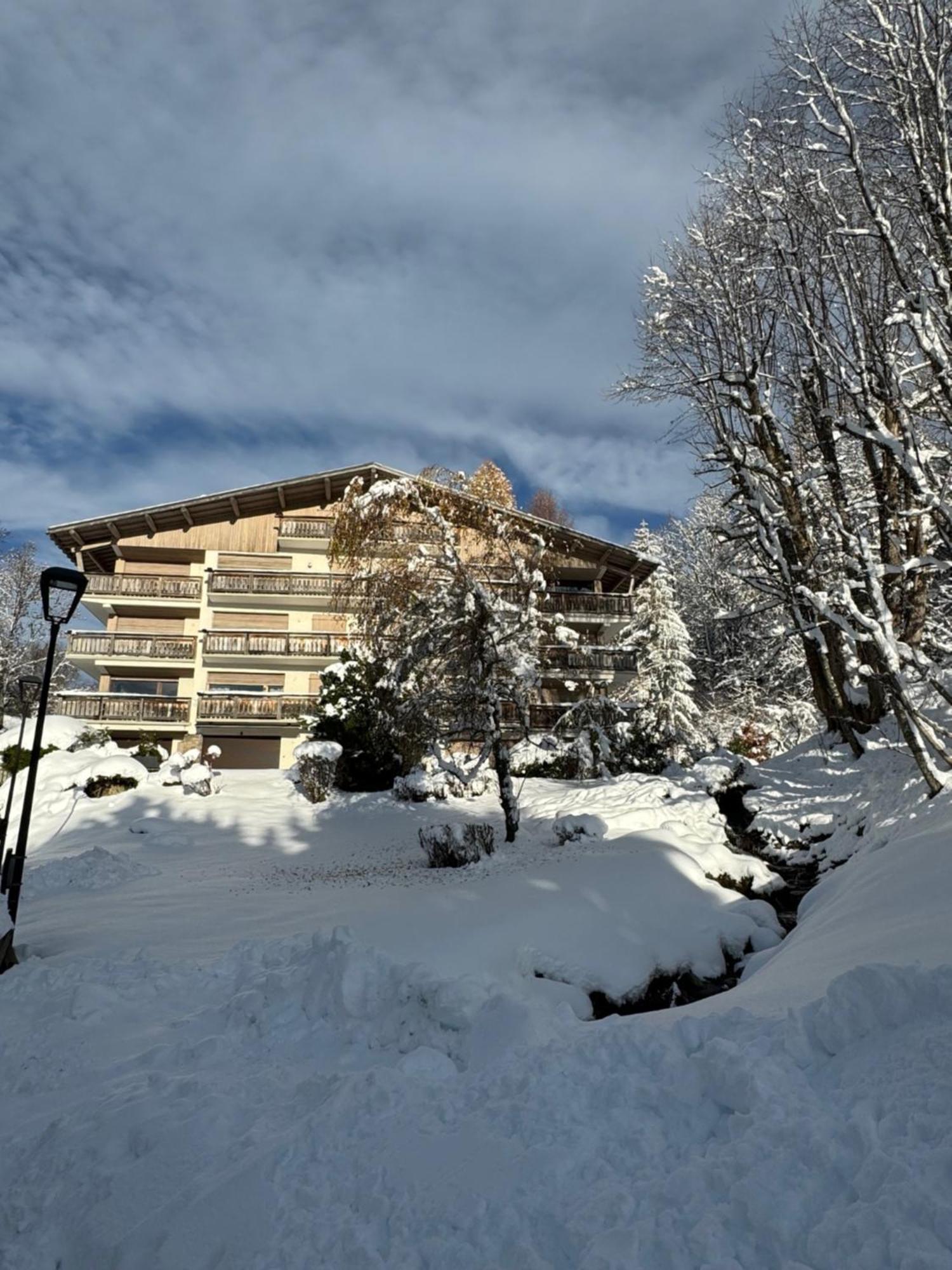 Ferienwohnung Chalet " Jeane " Proche Centre Megève Exterior foto